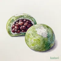 Kusa Daifuku (Mugwort Rice Cake)