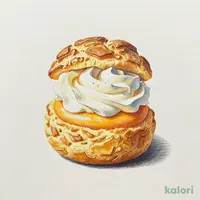 ツインシュー 芋クリーム&ホイップ