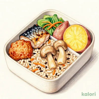 きのこごはん弁当