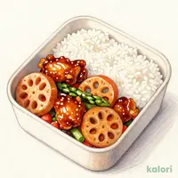 ごはん大盛！鶏と野菜の甘酢弁当