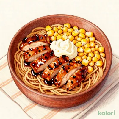具たっぷり！大盛　照焼チキンマヨネーズ