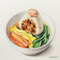 焼おにぎりだし茶漬け　紅鮭