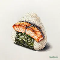 Premium Onigiri Grilled Salmon Belly