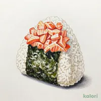 大きなおにぎり　鮭