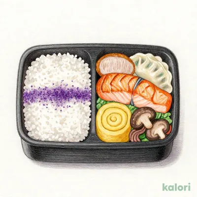 6種おかずの味わい幕の内