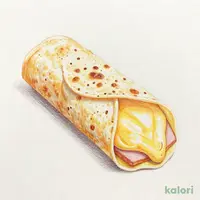 トルティーヤ ハム&チーズ