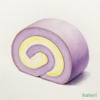 おいものうずまきロールケーキ（富の川越いも入りクリーム）
