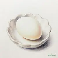 Peeled Boiled Eggs