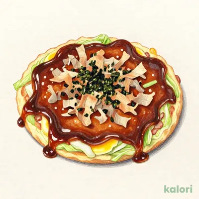 Fluffy Pork Okonomiyaki