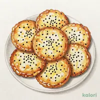 3種の醤油使用　黒胡麻せんべい