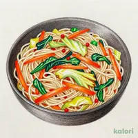 6種野菜の焼ビーフン