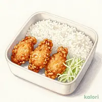 ごはん大盛！鶏のから揚げ弁当