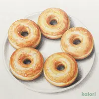 たまごとミルクのドーナッツ