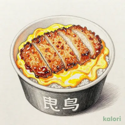 とろーりたまごの三元豚厚切りロースカツ丼