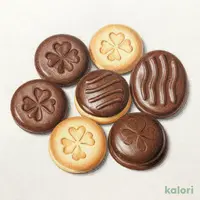 チョコがけココアビスケット