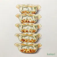レンジで簡単！しょうが焼餃子