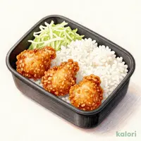 鶏のから揚げ弁当