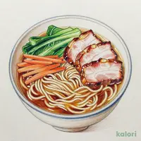 1食分の野菜あんかけラーメン