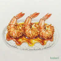 きまぐれクック監修　エビフライ卵とじ丼