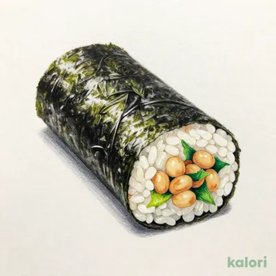 手巻寿司　わさびひきわり納豆