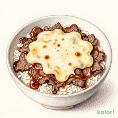 とろ〜り4種のチーズ牛丼