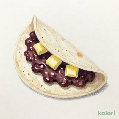 トルティーヤ　あんバター