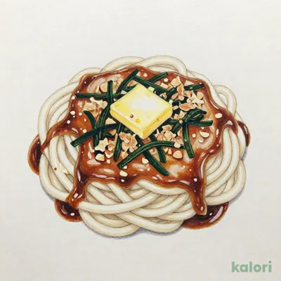 バター醤油香る　コク旨焼うどん