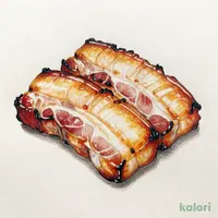 炭火香る！豚バラ焼