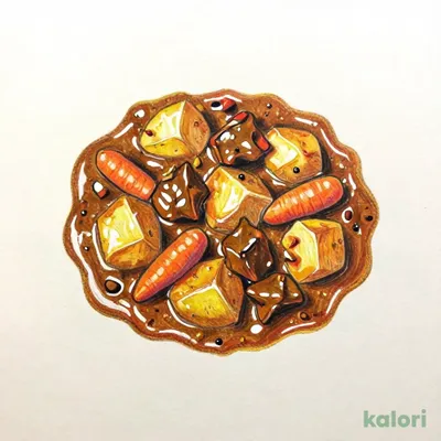 Beef Curry with Rich Beef and Vegetable Flavor (Medium Spicy)