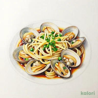 こだわりおだしの生パスタ　あさりと九条ねぎ