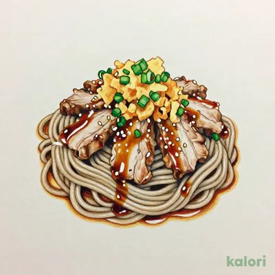 特盛！冷し肉そば