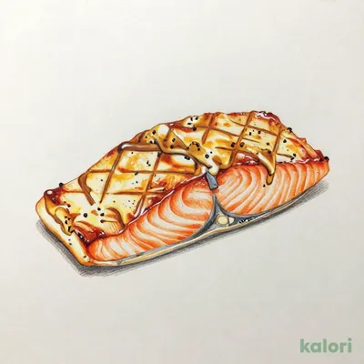 銀鮭の西京焼