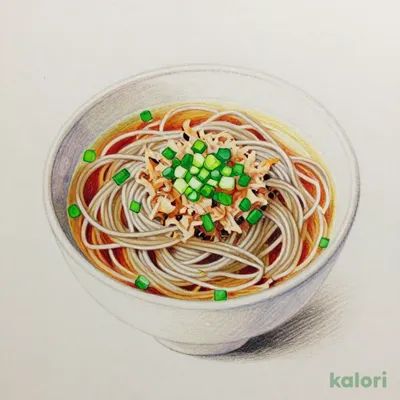 麺大盛り　鰹だし香るそば
