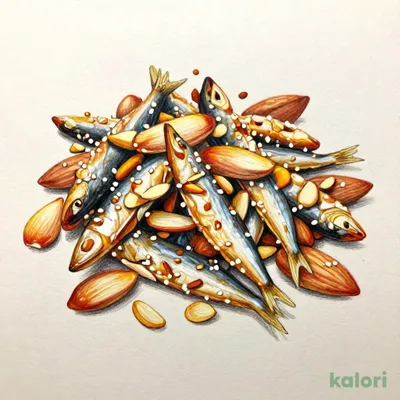 カリッと香ばし　アーモンドフィッシュ
