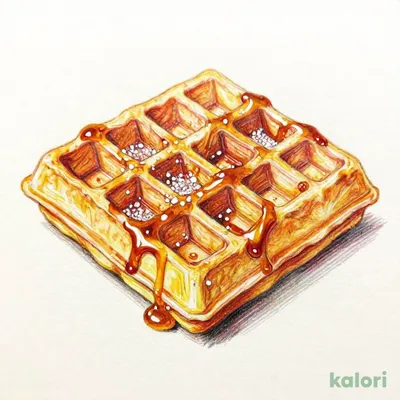 Burnt Caramel Waffle