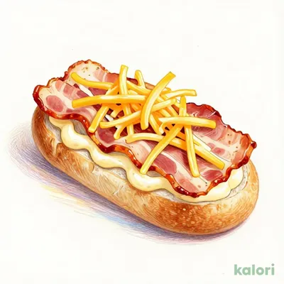 こんがりチーズのベーコンマヨネーズ