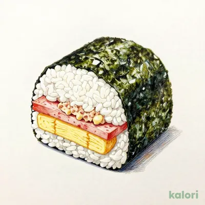 Filled Onigiri Pork and Egg (Tuna Mayonnaise)