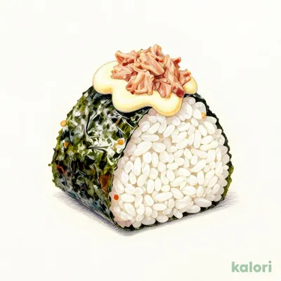 Hand-Rolled Onigiri Tuna Mayonnaise