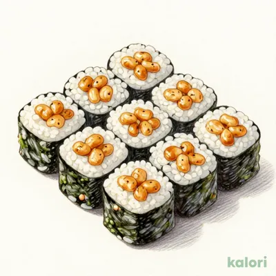 Natto Hosomaki 12 Rolls