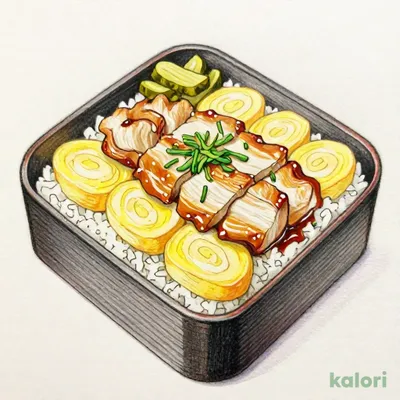 Chicken Soboro Bento