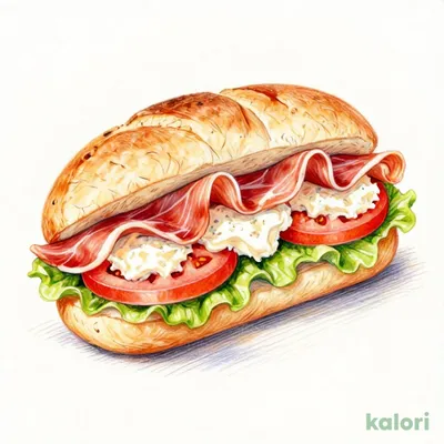 ROLLサンド　生ハムマスカルポーネ