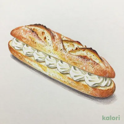 香ばしいミルクフランス