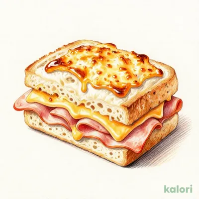 Chewy Panini with Ham & Cheese