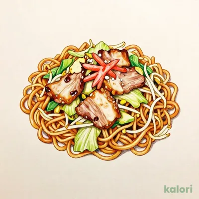 大盛塩焼そば