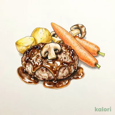 煮込みハンバーグ
