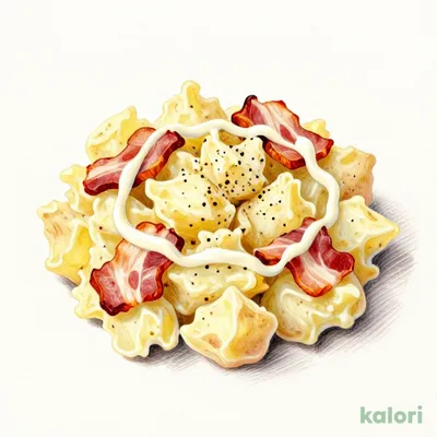 Domestic Potato Salad with Bacon