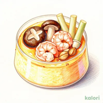 Chawanmushi with Shrimp