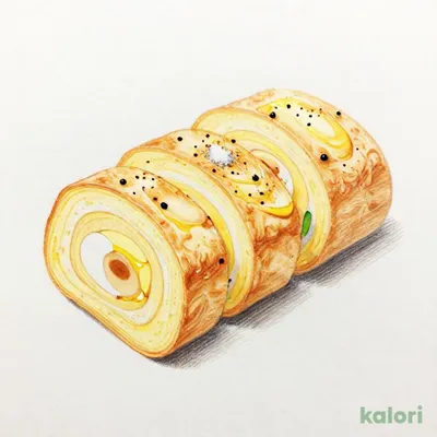 Sliced Thick Omelette