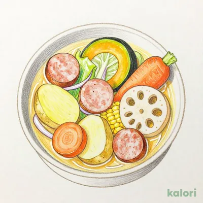食物繊維が摂れる　8種具材のポトフ