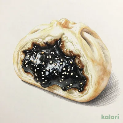 Sesame Bean Bun